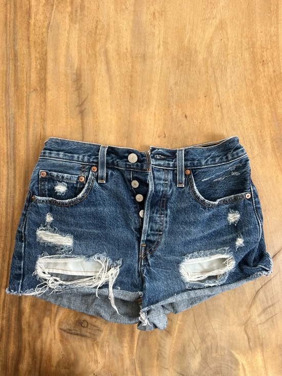 Levi's Pants - Levi’s dark 501 cut off shorts